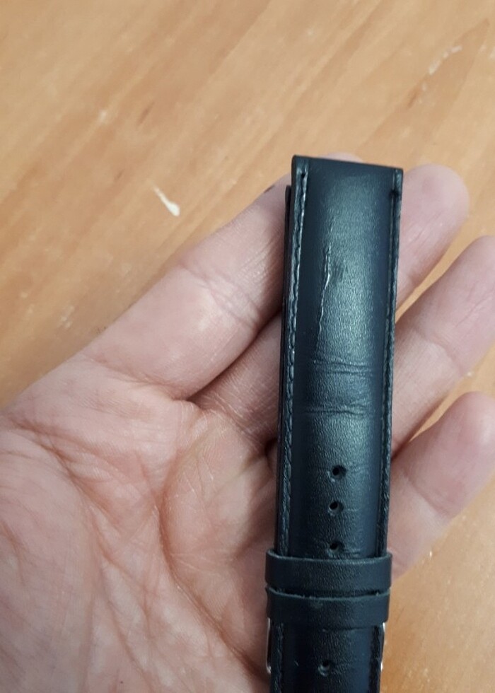Gerçek deri saat kayışı  - Görsel 2