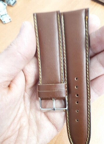 Gerçek deri kordon 24 mm - Görsel 2