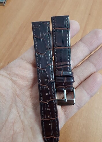 18 mm deri saat kayışı  - Görsel 2