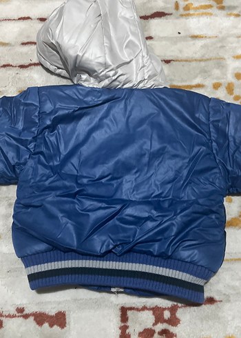 Kapüşonlu Erkek Çocuk Fermuarlı Mont - Görsel 2