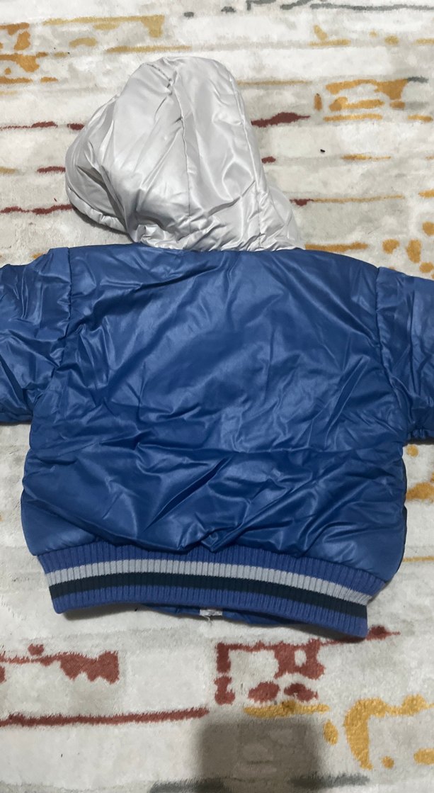 Kapüşonlu Erkek Çocuk Fermuarlı Mont - Görsel 2