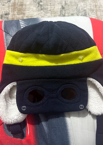 Erkek Çocuk Renkli Kürklü Biker Bere - Görsel 2