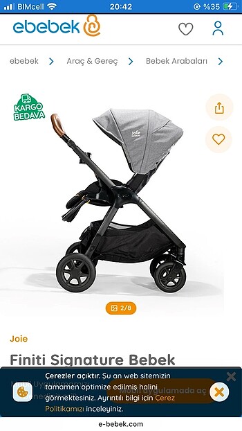 Joie Joie Signature bebek arabası