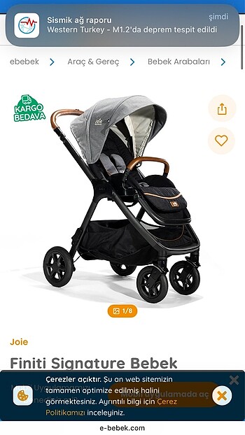 Joie Signature bebek arabası