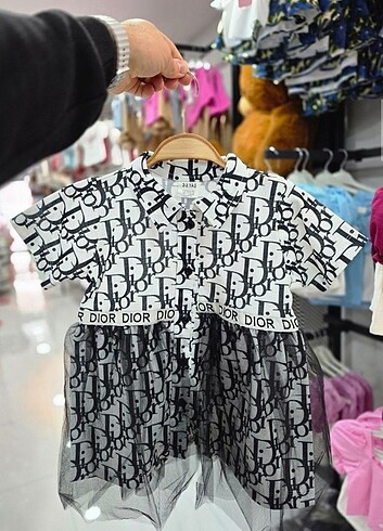 Diğer Dior Gömlek elbise 4-5 yaş oversize