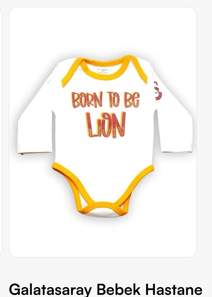 Galatasaray bebek zıbın takımı  - Görsel 2