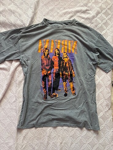 Orj NİRVANA tshirt oversize