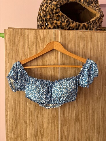 Penti Penti mavi bikini üstü straplez