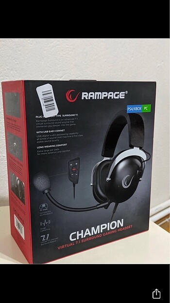 rampage champion r 81 oyuncu kulaklığı