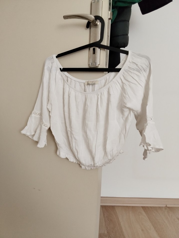 beyaz bluz - Görsel 3