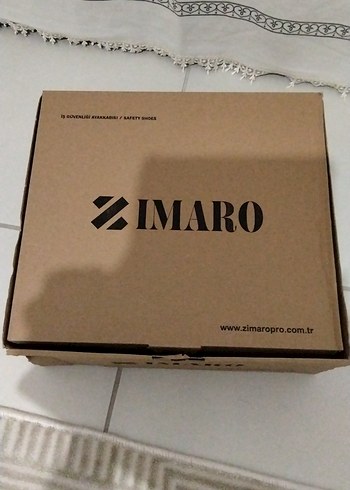 ZIMARO Kahverengi iş güvenliği ayakkabısı - Görsel 3