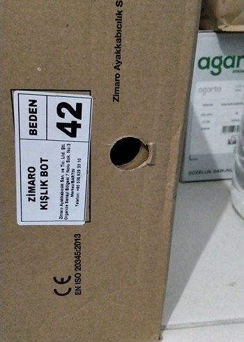 ZIMARO Kahverengi iş güvenliği ayakkabısı - Görsel 5