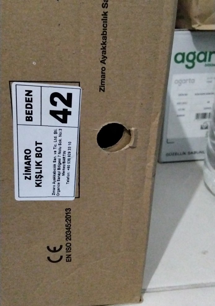 ZIMARO Kahverengi iş güvenliği ayakkabısı - Görsel 5