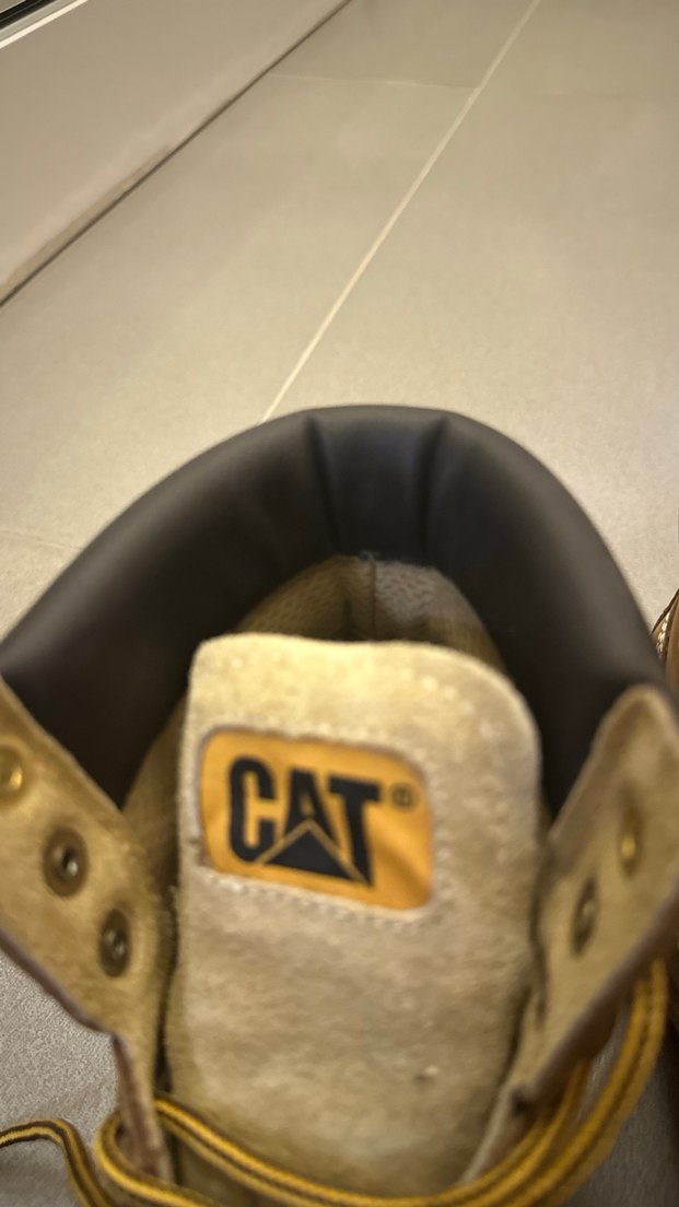 CAT sarı nubuk bot - Görsel 4