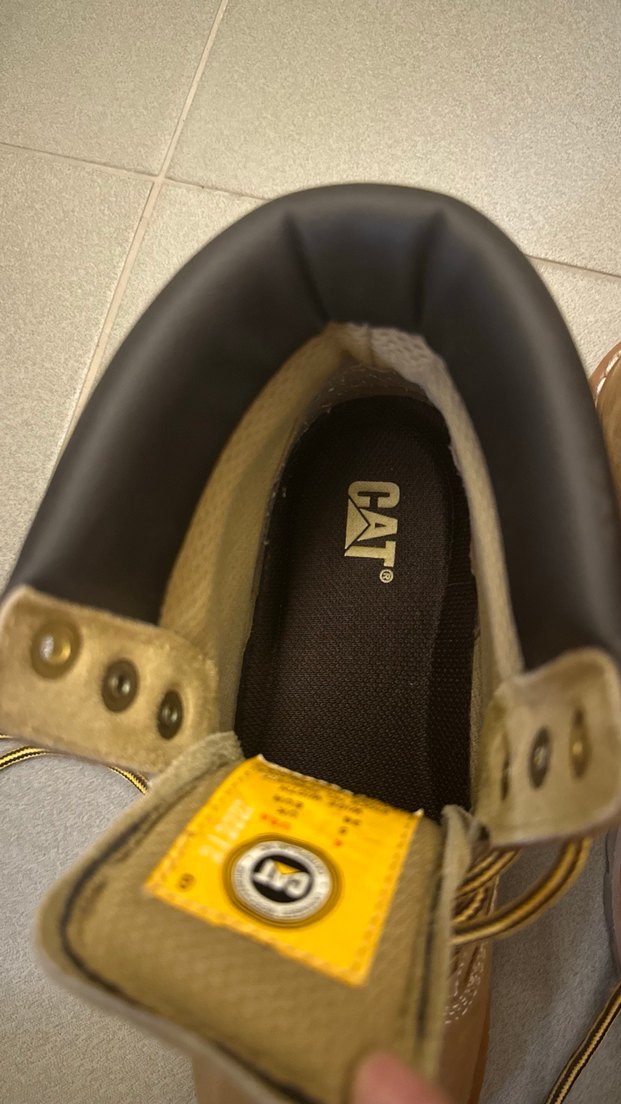 CAT sarı nubuk bot - Görsel 3