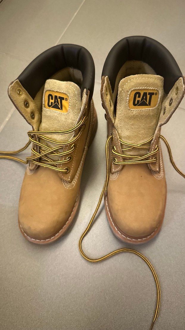 CAT sarı nubuk bot - Görsel 2