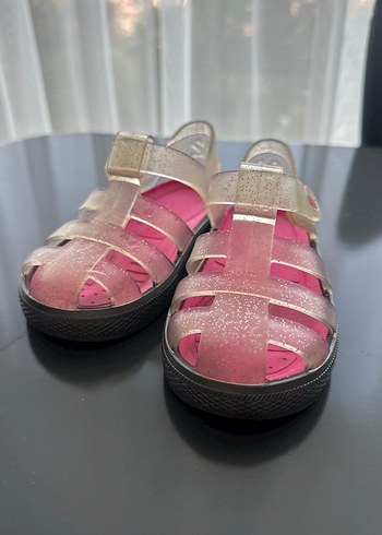 Kız Çocuk Pembe Şeffaf ıgor sandalet - Görsel 2
