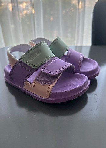 Kız Çocuk Mor vicco sandalet - Görsel 3