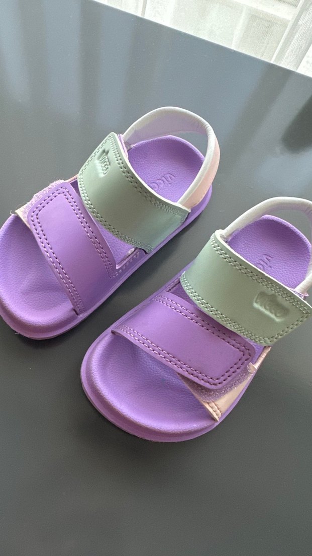 Kız Çocuk Mor vicco sandalet - Görsel 2