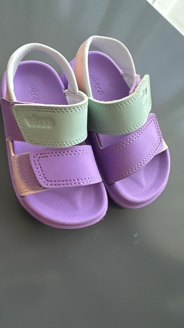 Kız Çocuk Mor vicco sandalet - Görsel 4