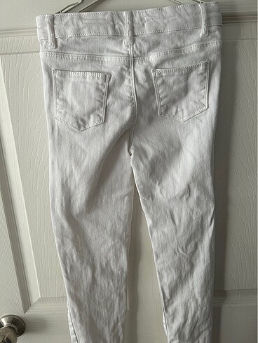 9 Yaş Beden beyaz Renk Pantolon