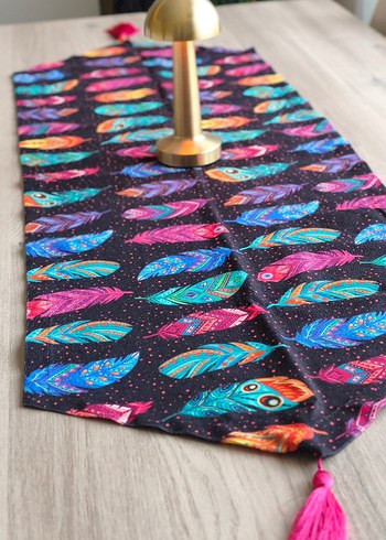 Renkli Bohem Batik Desenli Runner - Görsel 3