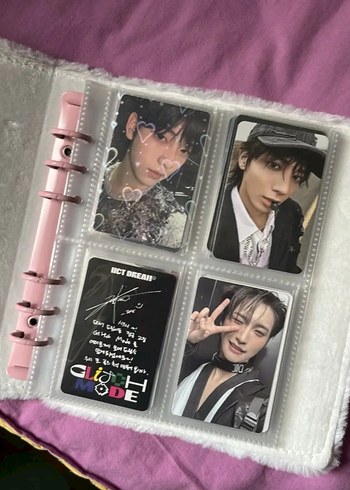 Beden Beyaz Peluş Kapaklı Pc Kpop Binder