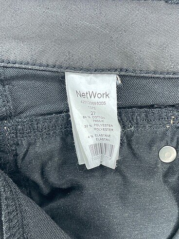 27 Beden siyah Renk Network Skinny %70 İndirimli.