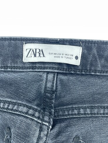 38 Beden siyah Renk Zara Jean / Kot %70 İndirimli.