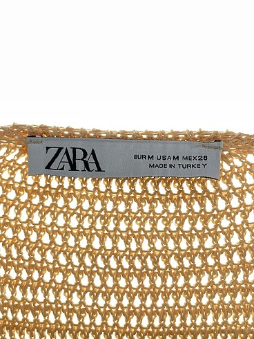 m Beden camel Renk Zara Uzun Elbise %70 İndirimli.