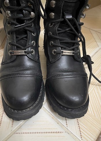 Siyah Deri Tokalı  Bot - Görsel 2