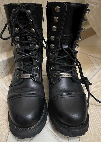 Siyah Deri Tokalı  Bot - Görsel 3