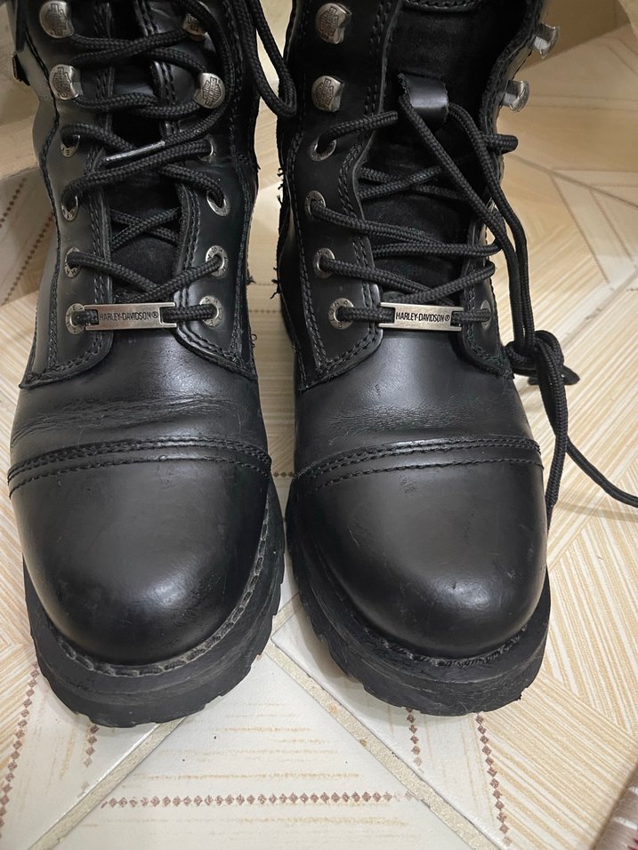 Siyah Deri Tokalı  Bot - Görsel 2