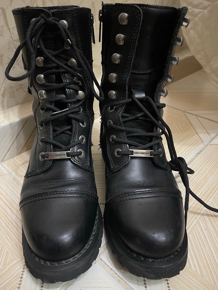 Siyah Deri Tokalı  Bot - Görsel 3