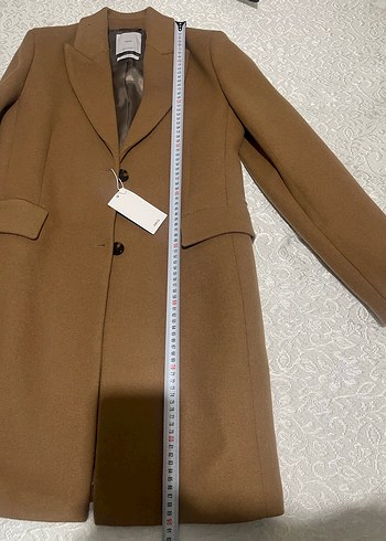 Mango yün ceket kaban - Görsel 5