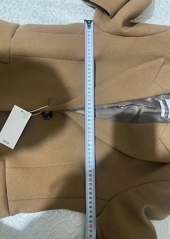 Mango yün ceket kaban - Görsel 6