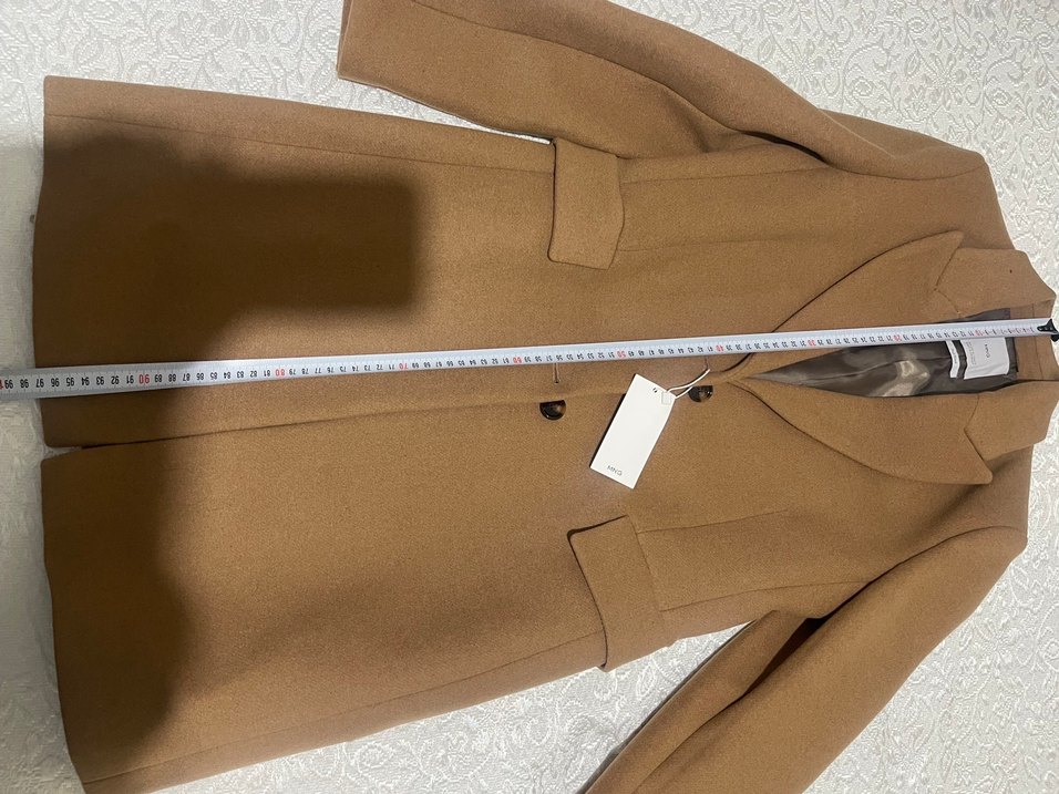 Mango yün ceket kaban - Görsel 4