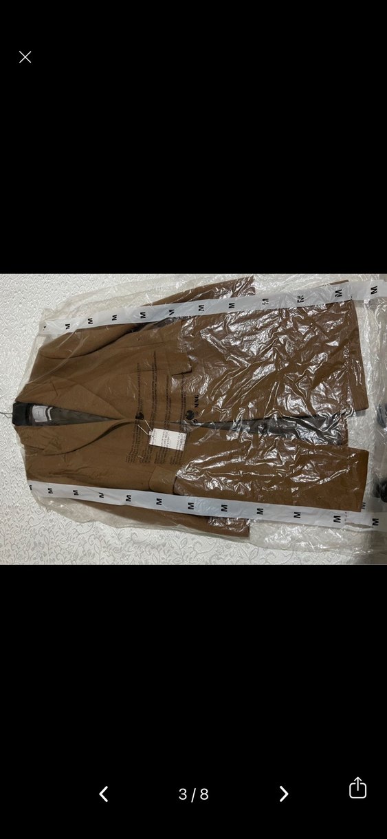 Mango yün ceket kaban - Görsel 3