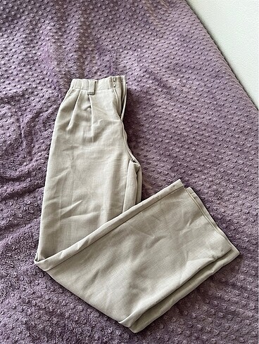 32 Beden Kemerli smart pantolon