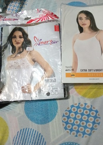 Pembe Baskılı bayan atlet - Görsel 9