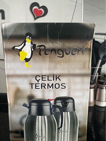 2.5 lt penguan marka termos az kulkanılmış temiz