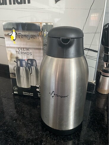 Diğer 2.5 lt penguan marka termos az kulkanılmış temiz