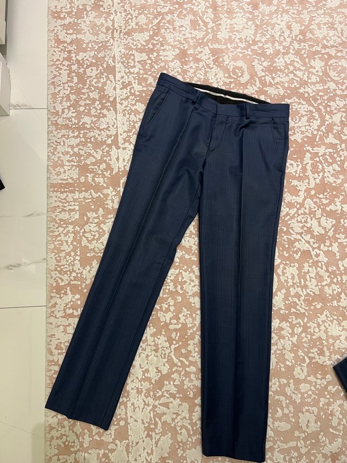 BEYMEN Erkek Koyu Gri Düğmeli Takım Elbise - Görsel 5