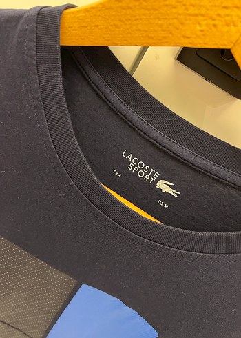 Lacoste Erkek Lacivert Baskılı Tişört - Görsel 2