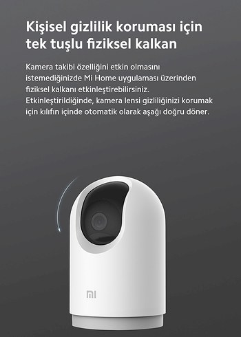 Xiaomi Mi 360° Home Security Kamera 2K Pro Beyaz - Görsel 8