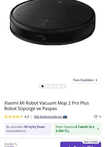 Xiaomi vacuum mop 2 pro+ (plus) Robot süpürge - Görsel 7