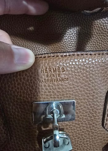 Hermes birkin 30 Kahverengi Deri Kadın Çanta - Görsel 13