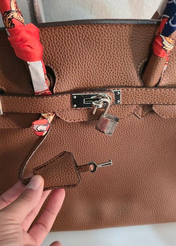 Hermes birkin 30 Kahverengi Deri Kadın Çanta - Görsel 8