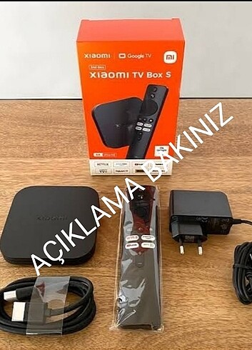 Mi Box 4k 2 gen Açıklamaya BAKMADAN GEÇME 