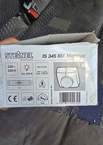 STEINEL IS345MX hinghbay HAREKET SENSÖRÜ - Görsel 2